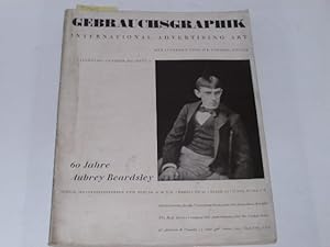 Bild des Verkufers fr Gebrauchsgraphik. International Advertising Art Neunter Jahrgang, Oktober 1932, Heft 10 Monatsschrift zur Frderung Knstlerischer Reklame zum Verkauf von Der-Philo-soph