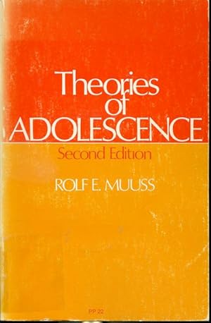 Seller image for Theories of Adolescence - Second Edition for sale by Librairie Le Nord