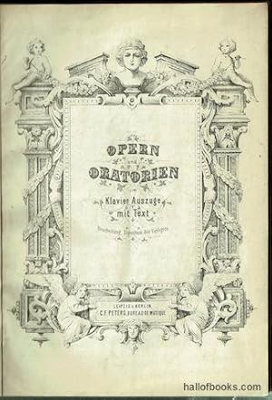 La Sonnambula: Opern und Oratorien im Klavier Auszuge mit Text (Bearbeitung, Eigenthum de Verlegers)