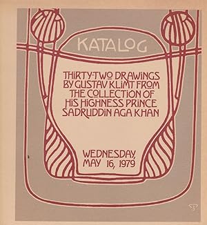 Imagen del vendedor de THIRTY-TWO DRAWINGS BY GUSTAV KLIMT: From the Collection of His Highness Prince Sadruddin Aga Khan.Auction Wednesday Afternoon, May 16, 1979.Sale Number 4248. a la venta por Blue Mountain Books & Manuscripts, Ltd.