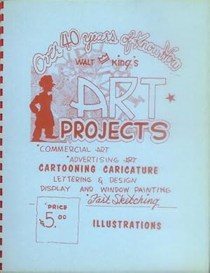 Seller image for Walt King's Art Projects Featuring Felt Tip Techniques for sale by Paperback Recycler