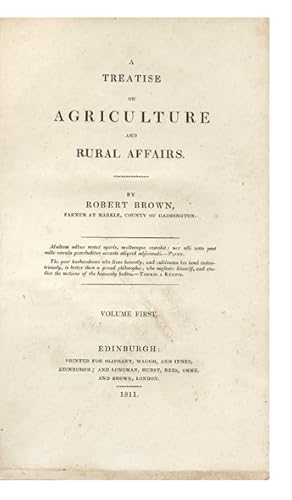 A Treatise on Agriculture and Rural Affairs