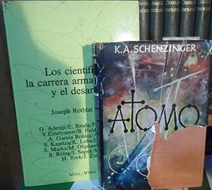 LOS CIENTÍFICOS, LA CARRERA ARMAMENTISTA Y EL DESARME + ÁTOMO (2 libros)