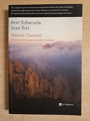 Seller image for DARRERE L HORITZO Quinze converses per descobrir Catalunya - 1 EDICIO for sale by Gibbon Libreria