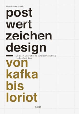 Bild des Verkufers fr Postwertzeichendesign - von Kafka bis Loriot zum Verkauf von Bunt Buchhandlung GmbH