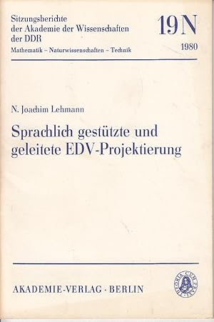 Sprachlich gestützte und geleitete EDV-Projektierung