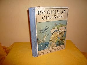 Robinson Crusoé. Adaptation De Joseph Grouffin Imagé Par Albert Uriet