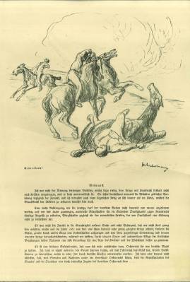 Künstlerflugblätter. Herausgegeben von Paul Cassirer und Alfred Gold. Nr. 33, 31. März 1915: Mit ...
