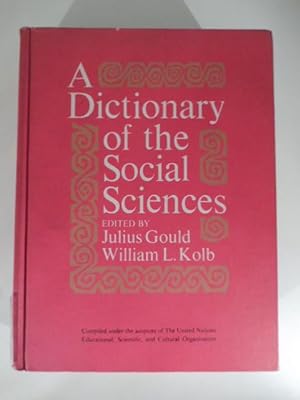 A dictonary of the social sciences