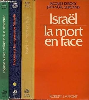 Seller image for LOT DE 3 LIVRES : ENQUETE SUR LES AFFAIRES D'UN SEPTENNAT - ENQUETE SUR LES MYSTERES DE MARSEILLE -N ISRAEL / LA MORT EN FACE for sale by Le-Livre