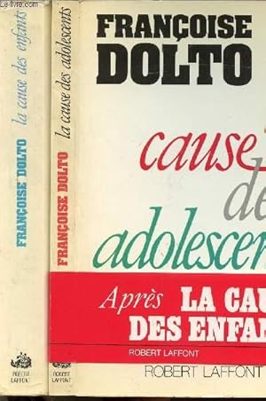 Seller image for LOT DE 2 LIVRES : LA CAUSE DES ADOLESCENTS - LA CAUSE DES ENFANTS for sale by Le-Livre