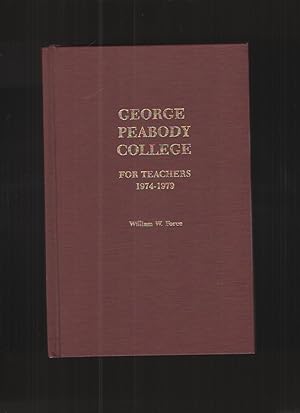 George Peabody College For Teachers 1974-1979.