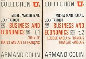 Bild des Verkufers fr BUSINESS AND ECONOMICS, 2 TOMES (CHOIX DE TEXTES ANGLAIS ET FRANCAIS / LEXIQUE ANGLAIS-FRANCAIS, FRANCAIS-ANGLAIS) zum Verkauf von Le-Livre