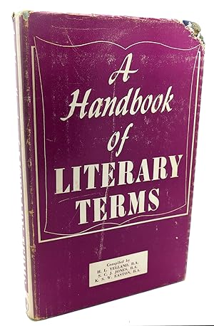 Seller image for A HANDBOOK OF LITERARY TERMS for sale by Rare Book Cellar