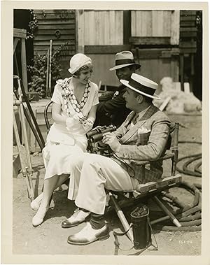 Bild des Verkufers fr Clark Gable on the set of Sporting Blood (Original photograph from the set of the 1931 film) zum Verkauf von Royal Books, Inc., ABAA