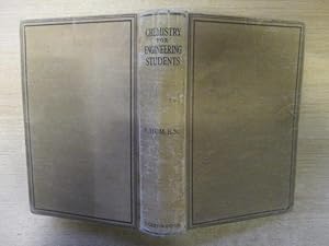 Seller image for Chemistry for Engineering Students for sale by Goldstone Rare Books