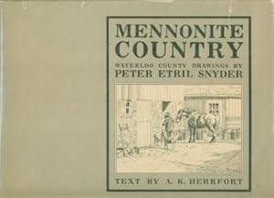 Seller image for Mennonite Country - Waterloo County Drawings for sale by Black Sheep Books