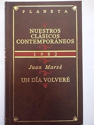 Imagen del vendedor de Un da volver a la venta por Librera Ofisierra