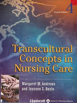 Seller image for Transcultural Concepts in Nursing Care for sale by Mad Hatter Bookstore