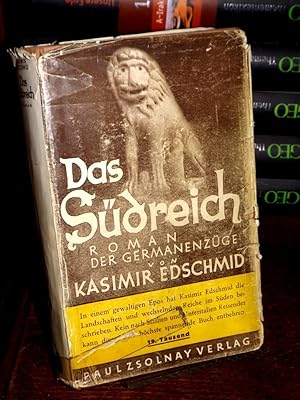 Bild des Verkufers fr Das Sdreich. Roman der Germanenzge. zum Verkauf von Altstadt-Antiquariat Nowicki-Hecht UG