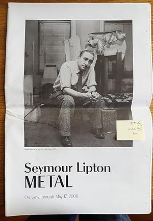 Image du vendeur pour Seymour Lipton: Metal mis en vente par Mullen Books, ABAA