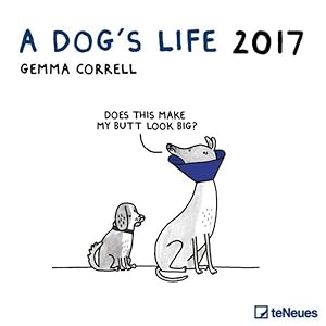 A DOG'S LIFE--30x30cm