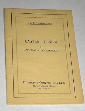 Immagine del venditore per Castes In India venduto da Pacific Rim Used Books  LLC