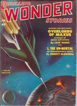 Seller image for THRILLING WONDER Stories: February, Feb. 1951 for sale by Books from the Crypt