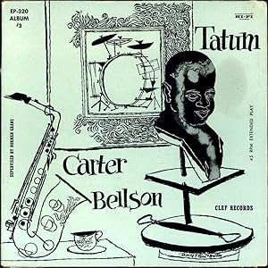 Seller image for The Tatum-Carter-Bellson Trio Album #3 (VINYL JAZZ EP) for sale by Cat's Curiosities