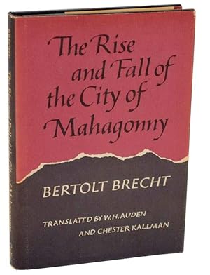 Bild des Verkufers fr The Rise and Fall of the City of Mahagonny zum Verkauf von Jeff Hirsch Books, ABAA
