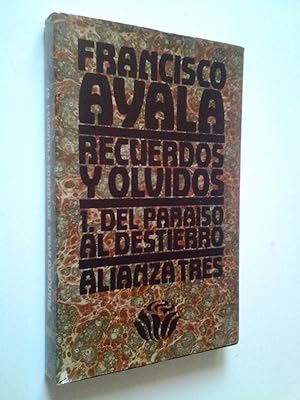 Imagen del vendedor de Recuerdos y olvidos 1. Del paraso al destierro a la venta por MAUTALOS LIBRERA