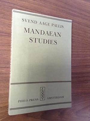 Image du vendeur pour Mandaean Studies mis en vente par Halper's Books