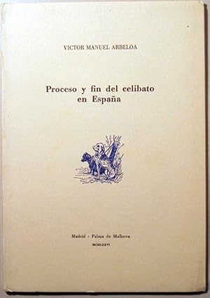 Bild des Verkufers fr PROCESO Y FIN DEL CELIBATO EN ESPAA - Madrid 1976 zum Verkauf von Llibres del Mirall