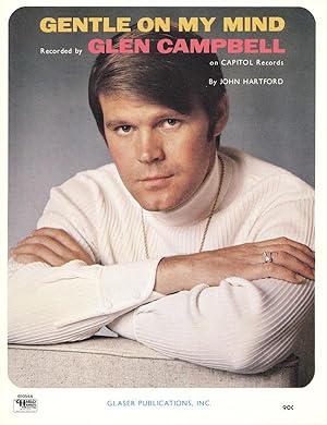 Seller image for Gentle on My Mind (recorded by Glen Campbell on Capitol Records) for sale by Randall's Books