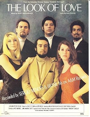 Imagen del vendedor de The Look of Love (from the Columbia Pictures' Release "Casino Royale" ), Recorded by Sergio Mendes & Brasil '66 a la venta por Randall's Books