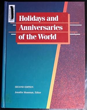 Image du vendeur pour Holidays and Anniversaries of the World mis en vente par GuthrieBooks