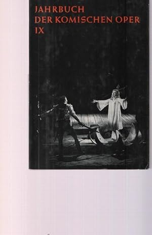 Jahrbuch der Komischen Oper IX. 1968/69. Spielzeit 1968/69.