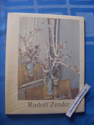 Bild des Verkufers fr Der Maler Rudolf Zender. mit Beitr. von Rudolf Koella . Hrsg. von Dino Larese zum Verkauf von Antiquariat BehnkeBuch