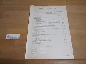 Seller image for Mitteilungen aus der Anthroposophischen Arbeit in Deutschland Jahresinhaltsverzeichnis Jahrgang 1968 for sale by Antiquariat im Kaiserviertel | Wimbauer Buchversand