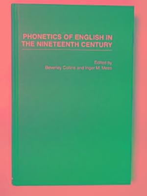 Image du vendeur pour Phonetics of English in the Nineteenth Century, volume VI mis en vente par Cotswold Internet Books