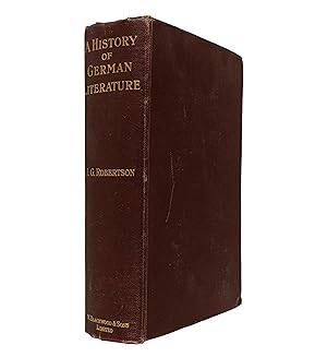 Bild des Verkufers fr A History of German Literature. 2nd imp. New and revised edn. zum Verkauf von Jarndyce, The 19th Century Booksellers