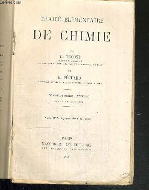 Seller image for TRAITE ELEMENTAIRE DE CHIMIE for sale by Le-Livre