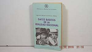 Seller image for Datos Basicos De La Realidad Nacional (spanish edition) for sale by Gene The Book Peddler