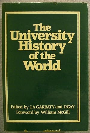 Seller image for The University History of the World for sale by Book Nook