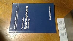 Imagen del vendedor de Rechnungslegung : Einfhrung. von, Marburger Treuhandseminar ; 1 a la venta por Antiquariat im Kaiserviertel | Wimbauer Buchversand