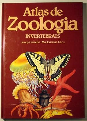 Imagen del vendedor de ATLAS DE ZOOLOGIA. INVERTEBRATS - Barcelona 1988 a la venta por Llibres del Mirall