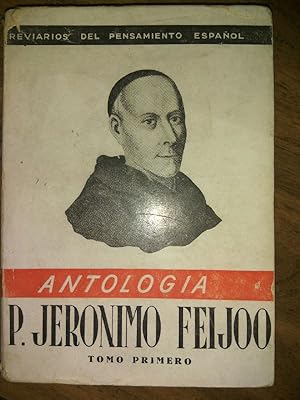 Imagen del vendedor de Antologa. P. Jernimo Feijoo. (Tomo primero) a la venta por La Leona LibreRa