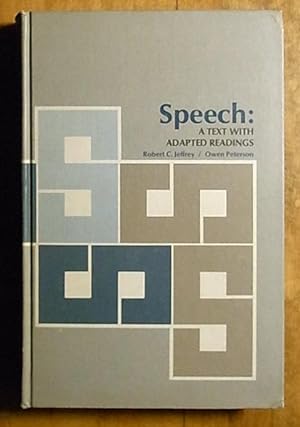 Imagen del vendedor de Speech: a text with adapted readings a la venta por Books at yeomanthefirst