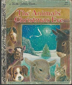 Bild des Verkufers fr The Animals' Christmas Eve (Little Golden Book 466-31) zum Verkauf von Dorley House Books, Inc.