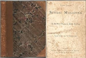 Frank Leslie's Sunday Magazine Vol XXI[22] July to December 1887 by T. De Witt Talmage, DD. [Ed.]